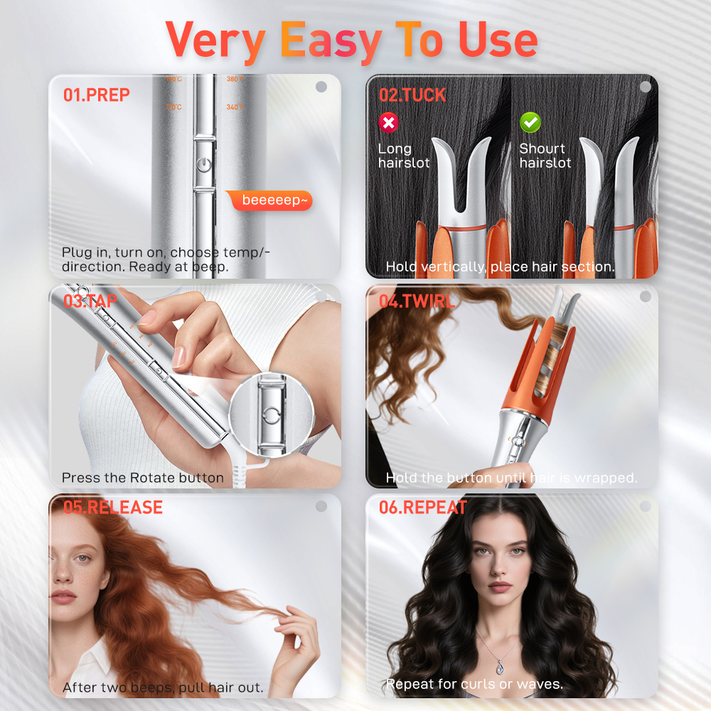  استفاده از دستگاه کرلی مو در منزل 